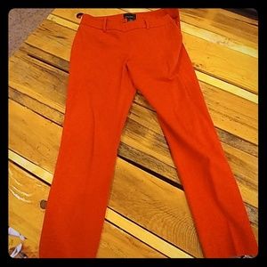 Red stretchy pants
